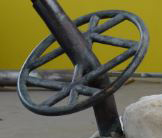 The missing piece of the pole.