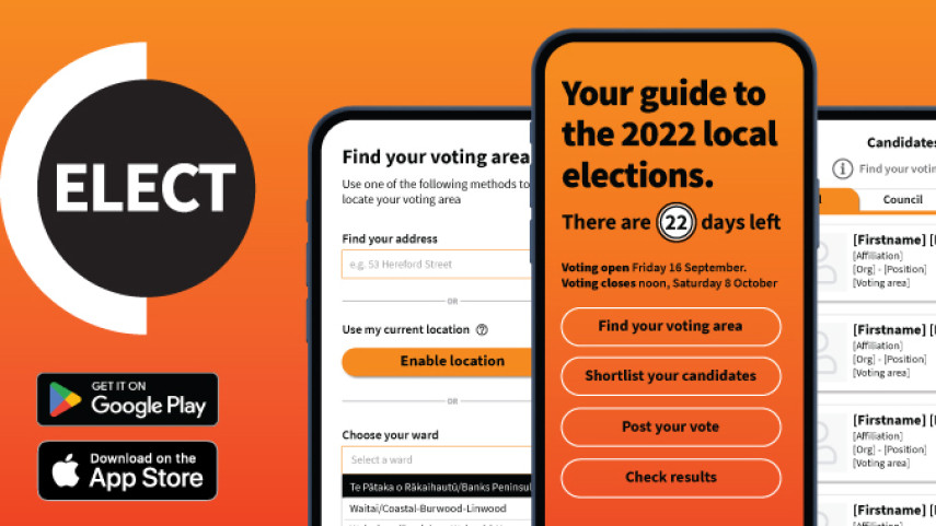Free Celect app to help with voting choice